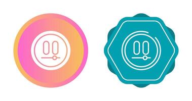 Video Pause Button Vector Icon