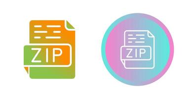 ZIP Vector Icon