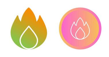 Flame Vector Icon