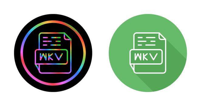 MKV Vector Icon