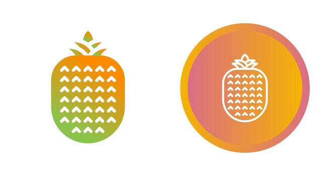 Pineapple Vector Icon