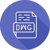 dwg vector icono