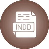 INDD Vector Icon