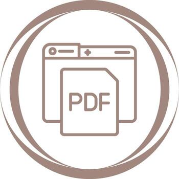 Pdf Vector Icon