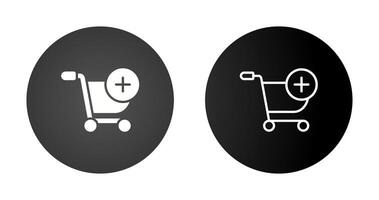 Shoping Cart Add Vector Icon