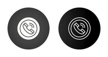 Circle Phone Vector Icon