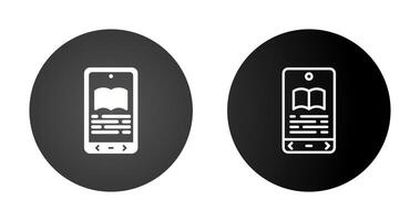 E book Reader Vector Icon