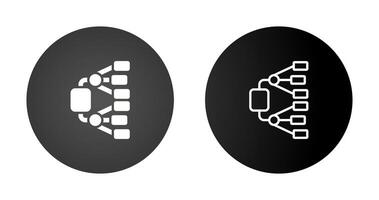 Network Diagram Vector Icon