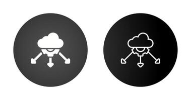 Network Load Balancing Vector Icon