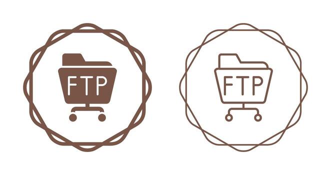 FTP Server Vector Icon