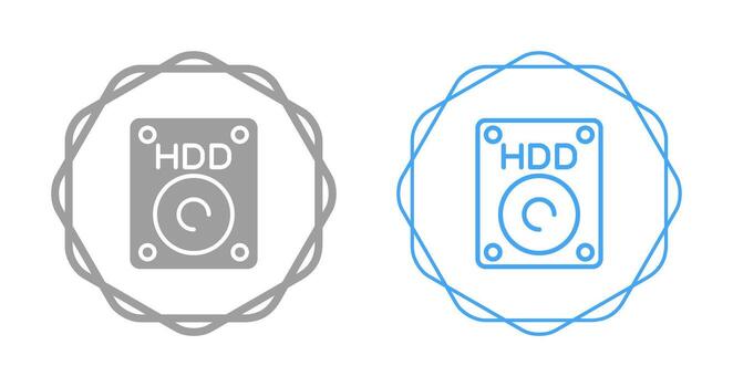 Hdd Vector Icon