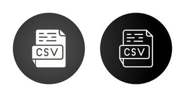 CSV Vector Icon