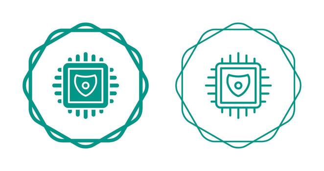 Virtual Server Vector Icon