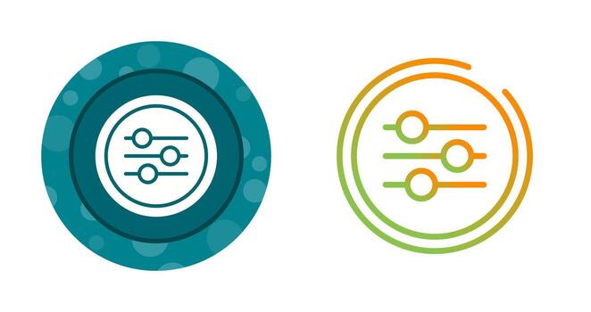 Equalizer Vector Icon