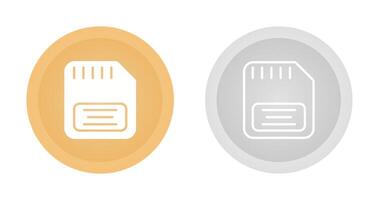 Memory Card Vector Icon