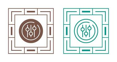Audio Equalizer Circle Vector Icon