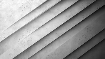 AI generated Abstract background made of striped plaster panels photo