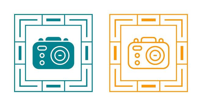 icono de vector de camara