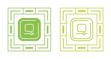 Video Stop Square Vector Icon