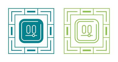 Video Pause Square Vector Icon