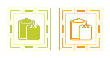 Task list with writing pad Vector Icon