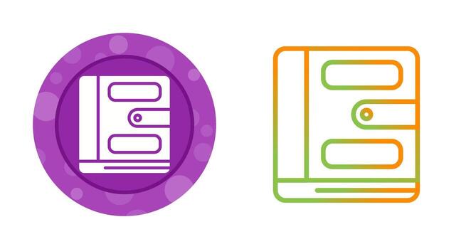 Notebook Vector Icon
