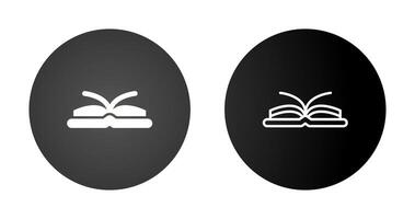 Open Book Vector Icon