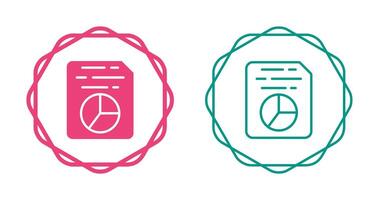 Document Insert Diagram Vector Icon