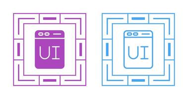 User Interface Design Vector Icon