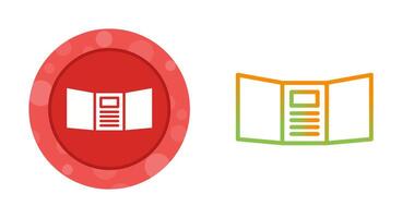 Triptych Vector Icon