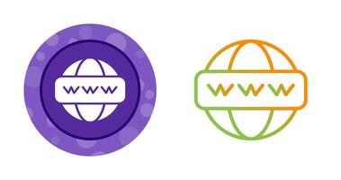 World Wide Web Vector Icon