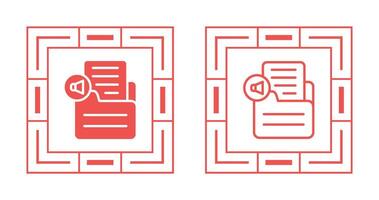 Document Insert Audio Vector Icon
