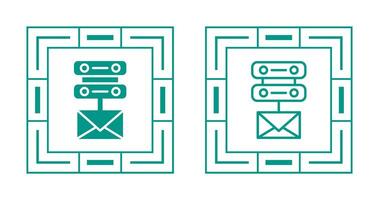 Email Server Vector Icon