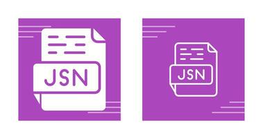 json vector icono