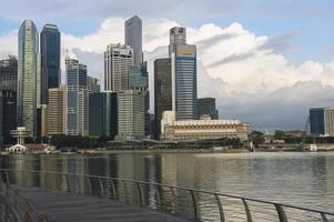 Singapore, 2014, Downtown central financial district, Singapore photo