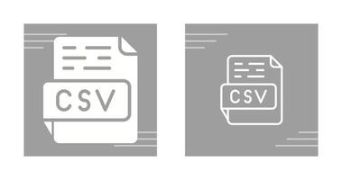 CSV Vector Icon