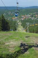 hahnenklee, Alemania, 2015, bocksberg Teleférico, hahnenklee, duro, inferior Sajonia, Alemania foto