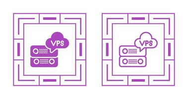 VPS Hosting Vector Icon