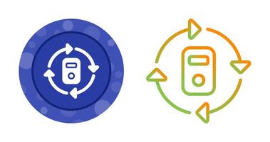 Data Center Cooling Vector Icon