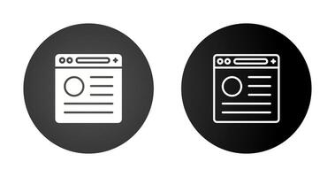 Browser Vector Icon