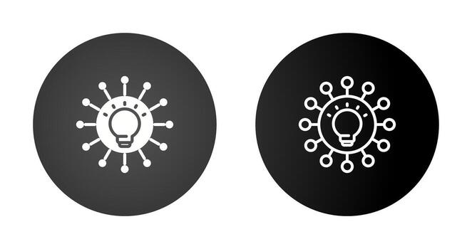 Mind Map Vector Icon