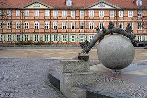 Wernigerode, Germany - 2023, Sculpture by Bernd Gobel, Wernigerode, Harz, Saxony Anhalt, Germany photo