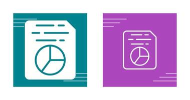 Document Insert Diagram Vector Icon