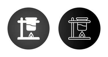 Bunsen Burner Vector Icon
