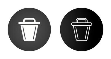 Trash Vector Icon