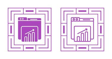 Website Statistics Vector Icon