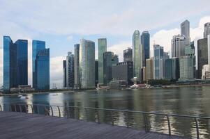 Singapore, 2014, Downtown central financial district, Singapore photo