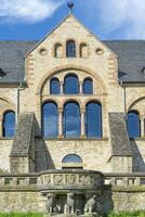 goslar, Alemania, 2015, imperial palacio o Káiserpfalz, goslar, duro, inferior Sajonia, Alemania, la unesco mundo patrimonio sitio foto