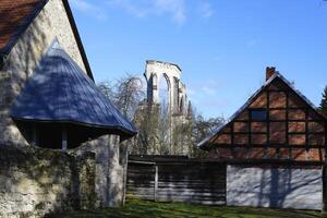 Goslar, Germany, 2023,  Imperial Walkenried Cistercian Abbey, Walkenried, Harz, Lower-Saxony, Germany photo