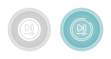 Video Next Track Button Vector Icon